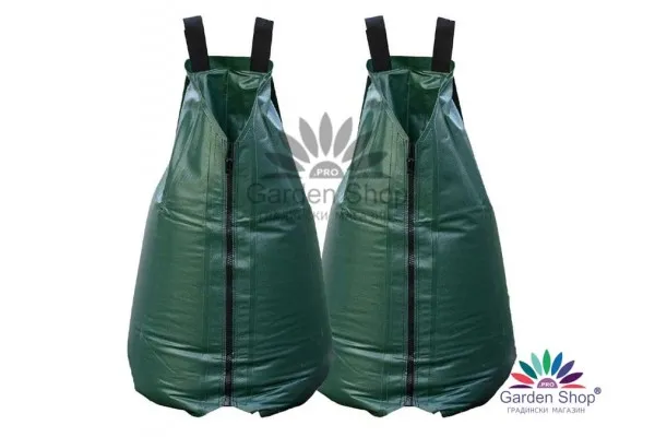 Чували за напояване на дървета Water Bag 75 л – интелигентно решение за равномерно и ефективно поливане