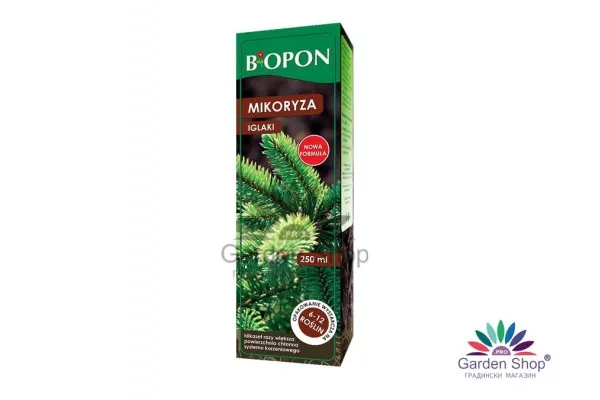 Микориза за иглолистни дървета и храсти Biopon 250 мл