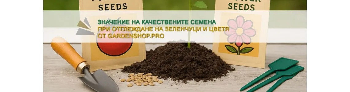 Значението на качествените семена при отглеждане на зеленчуци и цветя