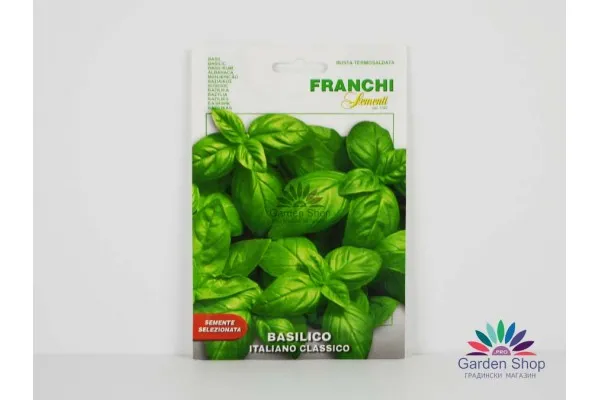 Семена на нискорастящ босилек - едролистен (Ocimum basilicum) със страхотен аромат
