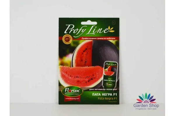 Семена на екзотични черни дини Пата Негра F1 (Citrullus lanatus – Pata Negra F1)