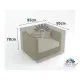 Калъф за градински дивани с UV защита 95/95/h70 см – сигурна защита и дълъг живот за вашите мебели