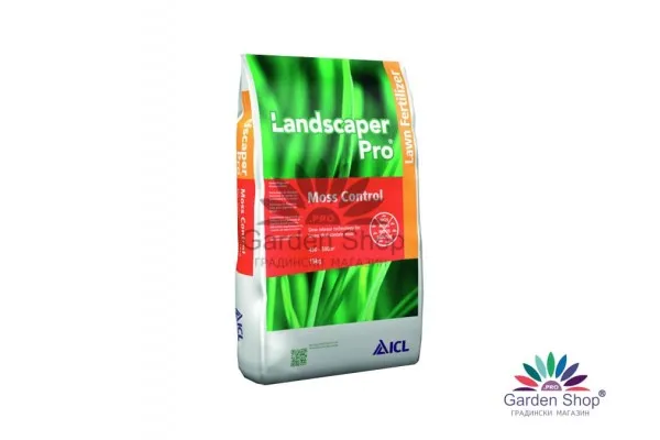 Професионален тор за райграс с дълго действие против мъх Landscaper Pro Moss Control + Fertilizer 18-0-0+Fe (6-8 седмици)
