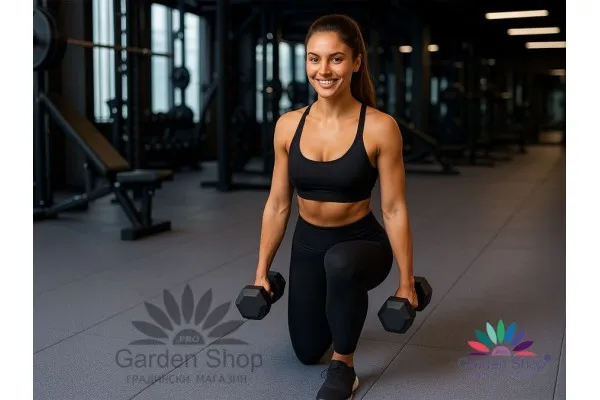 Podea cauciuc sala fitness 100/100 cm - culoare gri