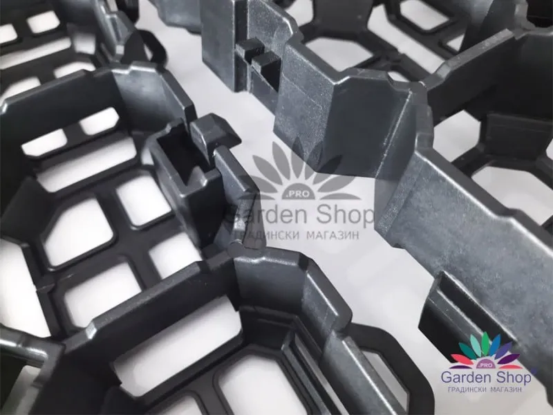 HDPE паркинг елементи със страхотна издръжливост до 400 т на кв.м