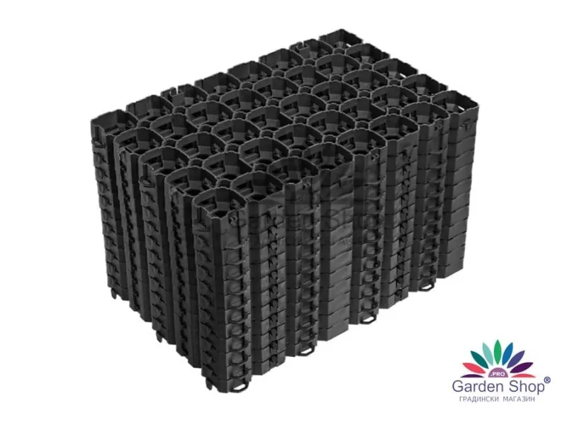 HDPE паркинг елементи със страхотна издръжливост до 400 т на кв.м